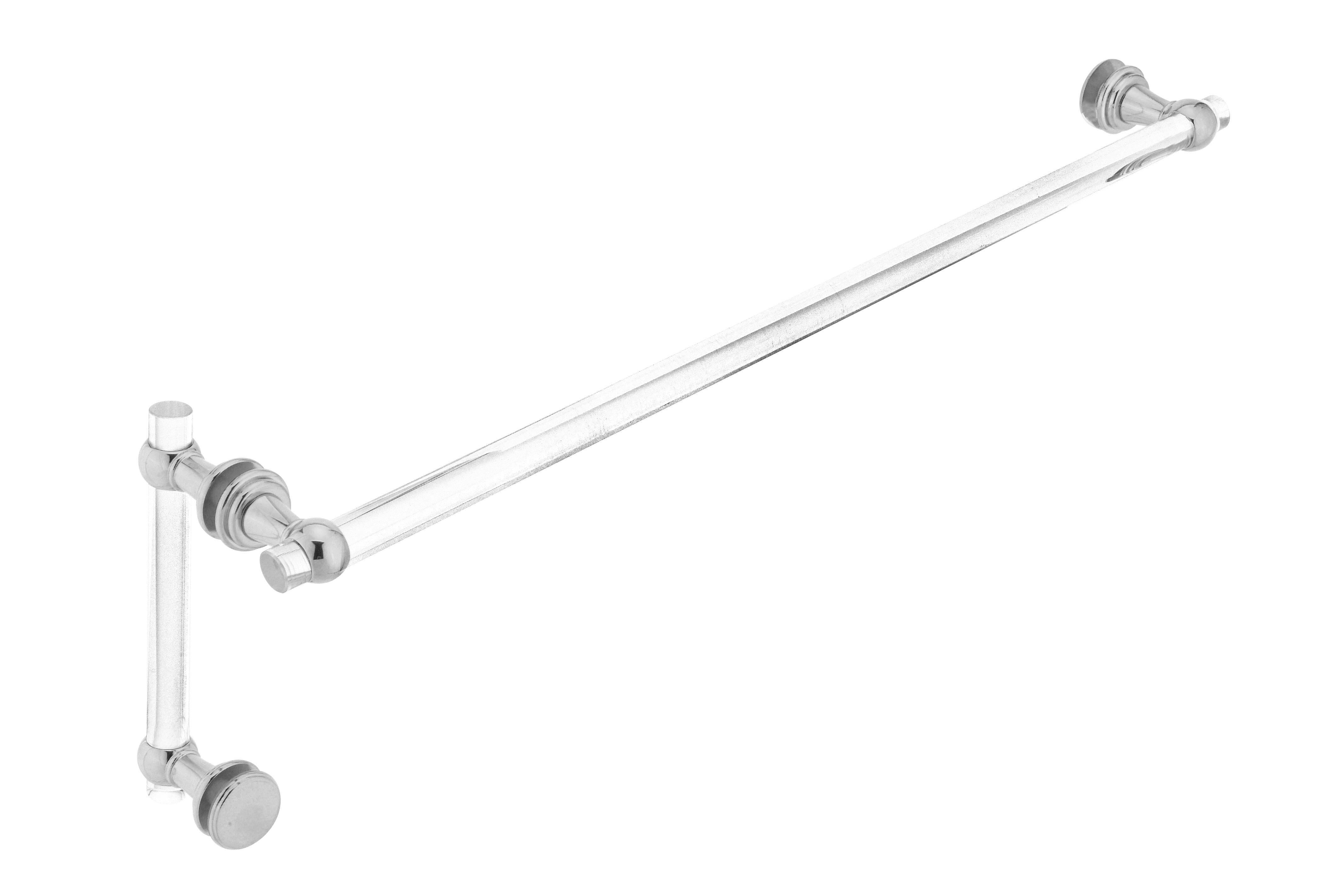 Paradise Bathworks Heaven Single Towel Bar - 18 Inch Chrome Bathroom Hardware